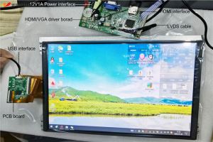 12.1 Pulgada nga Iskrin ti Touch Raspberry Pi 3 .